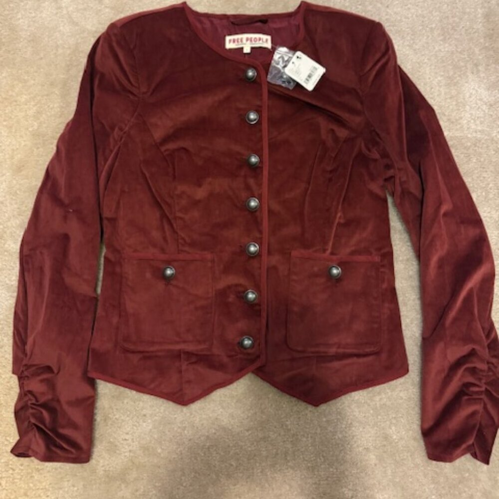 Velvet Free People Jacket